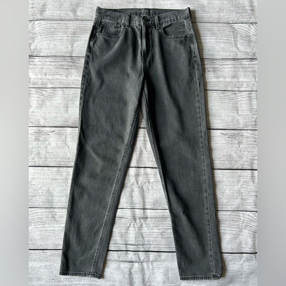 American Eagle Mom Jean gray size 4 long